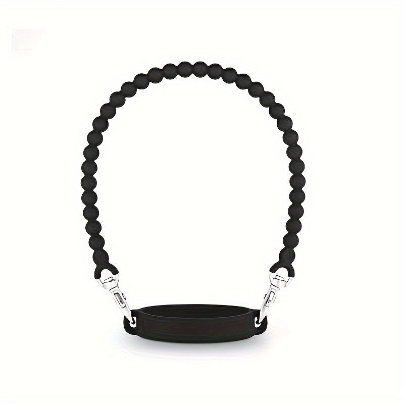Adjustable Silicone Water Bottle Handle Rope for Hiking Travel Camping