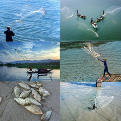Hand Thrown Fishing Net Automatic Supplies