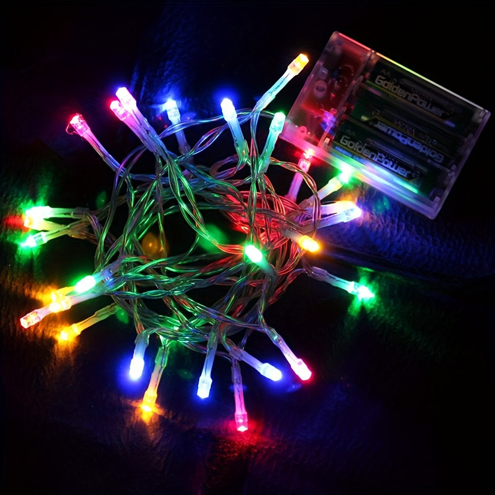 5M 50 LEDs Fairy Lights Operated String Lights With Timer