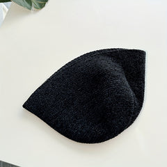 Kids Knitted Plain Basin Hat for Autumn/Winter