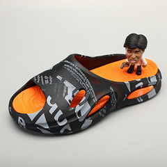 Men Slides Lightweight Non Slip Quick Dry Slippers