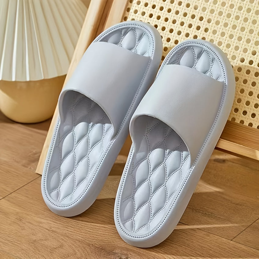 Men's Slip On Slides Cozy Walking Slippers