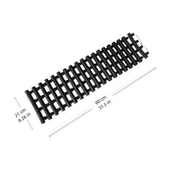2pcs Car Emergency Traction Mats Portable Car Tire Grip Recovery Track Traction