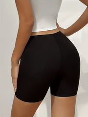 Solid Boyshort Panties Soft Comfortable Stretch Women's Lingerie
