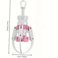 4 Colors Mech. Grip Keychains Heavy Duty Screw Mechanism Relax Fidget Toys