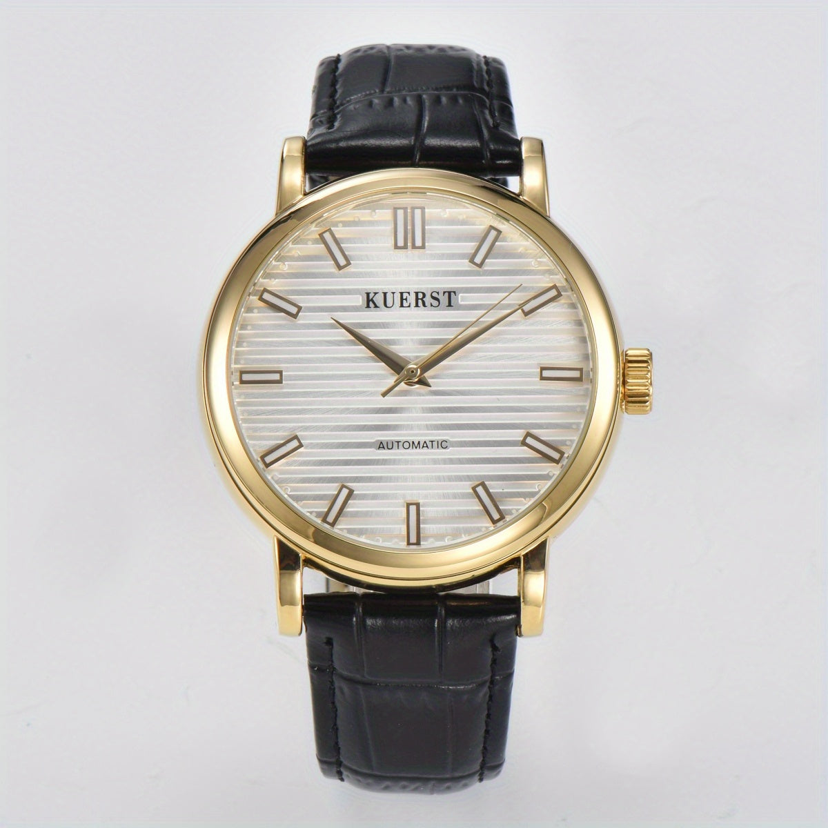 KUERST Teenager Watch Double Press Butterfly Buckle Automatic Mechanical Watch