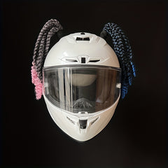 Motorcycle Helmet Suction Cup Paste Dreadlocks Decoration