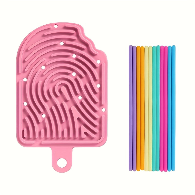 Silicone Double Sided Sensory Activity Board Social Emotional Learning