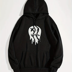 Halloween Ghost Print Hoodie Women's Sweatshirt