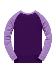 Girls Unicorn Glowing Purple Pajamas Set