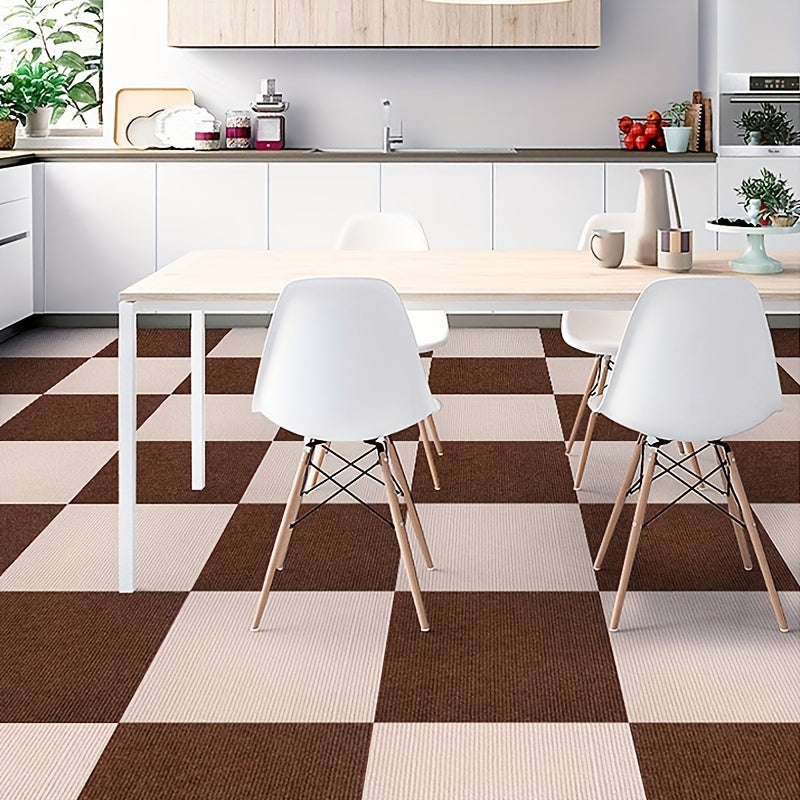 1pc Self-Adhesive Carpet Tiles Non-Slip Commercial Floor Tiles
