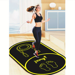 MOHUIXINYU Non Slip Jump Rope Exercise Mat for Home and Gym