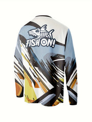 Men's Shark Workout Shirt High Stretch Compression Base Layer