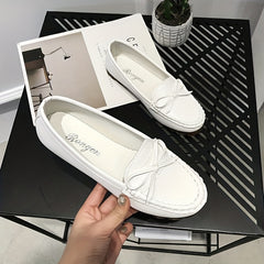 Women's Bowknot Flat Shoes Casual Soft Sole Loafers