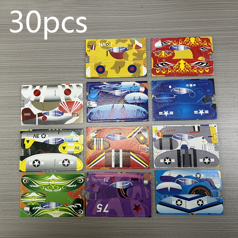 Glider Plane Toy Set - Birthday Party Favors & Classroom Prizes - 50pcs