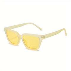 Cat Eye Sunglasses Gradient Lens Square Frame