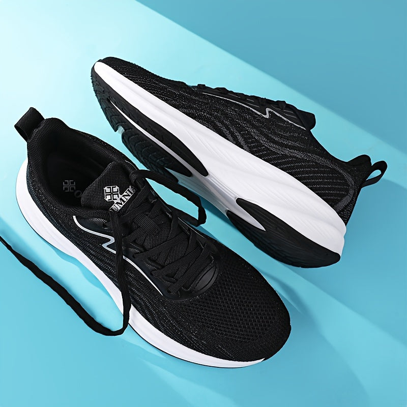 Soft Thick Bottom Running Shoes Lightweight Arch Support Mesh Sneakers