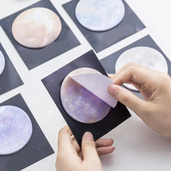 30 Sheets Universe Series Stickers Colorful Notes Student Stickers