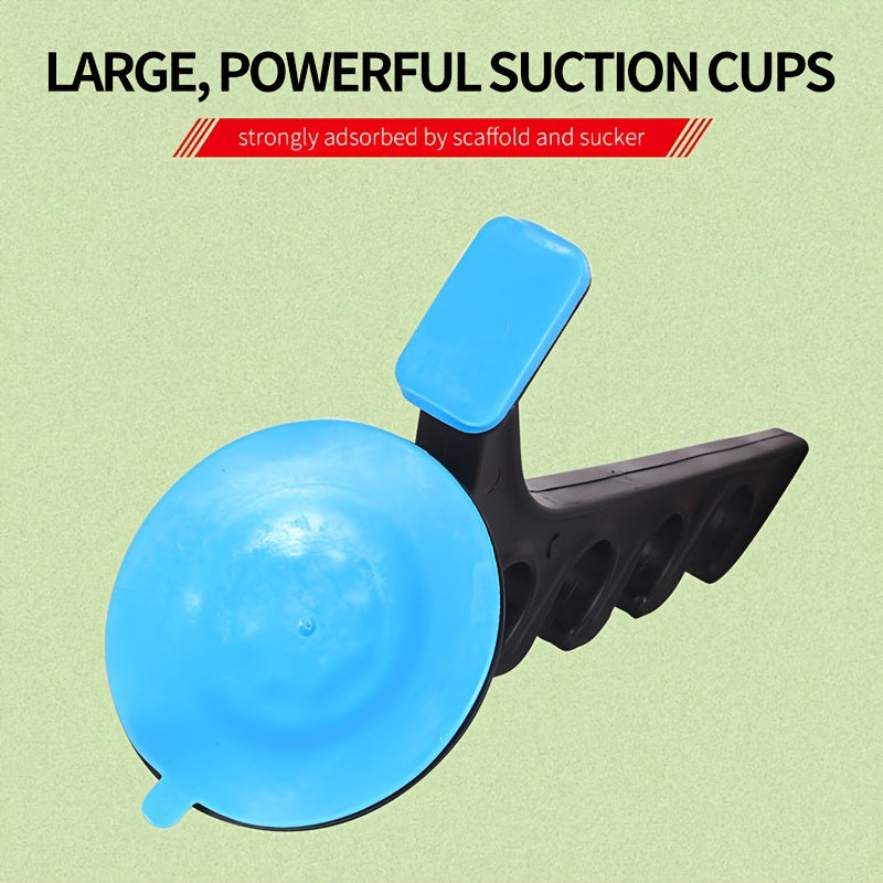 2pcs Suction Cup Fishing Rod Holder ABS Resin Pole Carrier For Vehicle