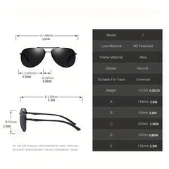 Men Polarized Sunglasses UV400 Sunshade Summer Sunglasses