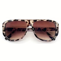 Men's Vintage Copper Electroplated Sunglasses with UV400 Protection