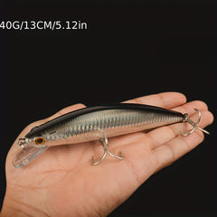 Long Casting Bionic Minnow Lure Hard Bait Saltwater Fishing Accessory