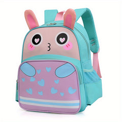 Children's Cartoon School Bag Spine Protection Backpack for Ages 3-6