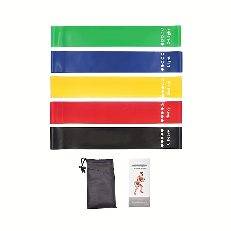 Resistance Band Yoga Band Fitness Training Tension Band Set