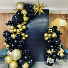 Golden Star Balloons for Party Decoration