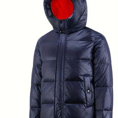 Women's Sports Casual Down Jacket Hooded Coat