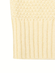 Men's Cable Knit Turtleneck Sweater - Warm & Stylish Pullover
