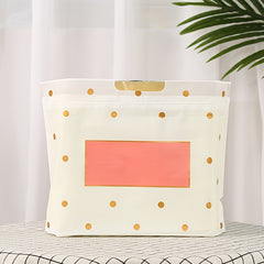 50pcs Golden Dots Tote Bags Pull Closure Bundle Pockets Gift Bags