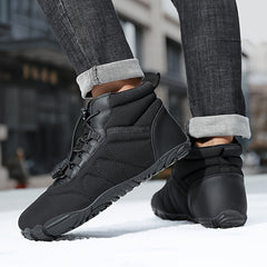 Women's Lace-up Snow Boots with Fleece Lining, Non-slip, Lightweight