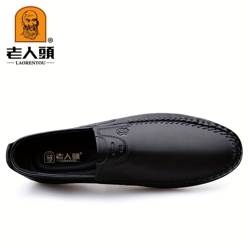 Men's Moc Toe Loafer Shoes Non Slip