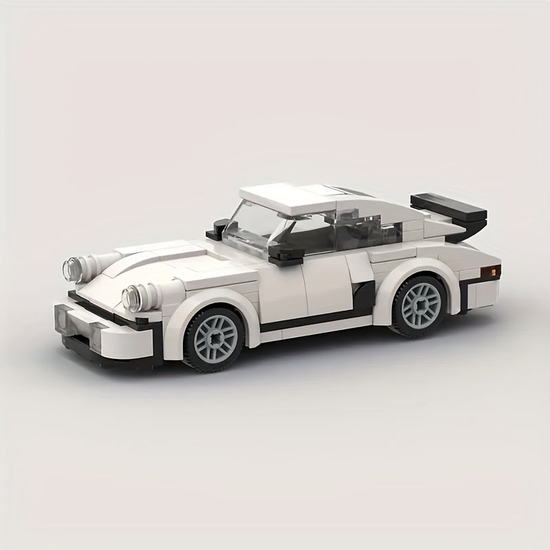 334pcs Retro Sports Car Building Block Set for Home Display and Collectors