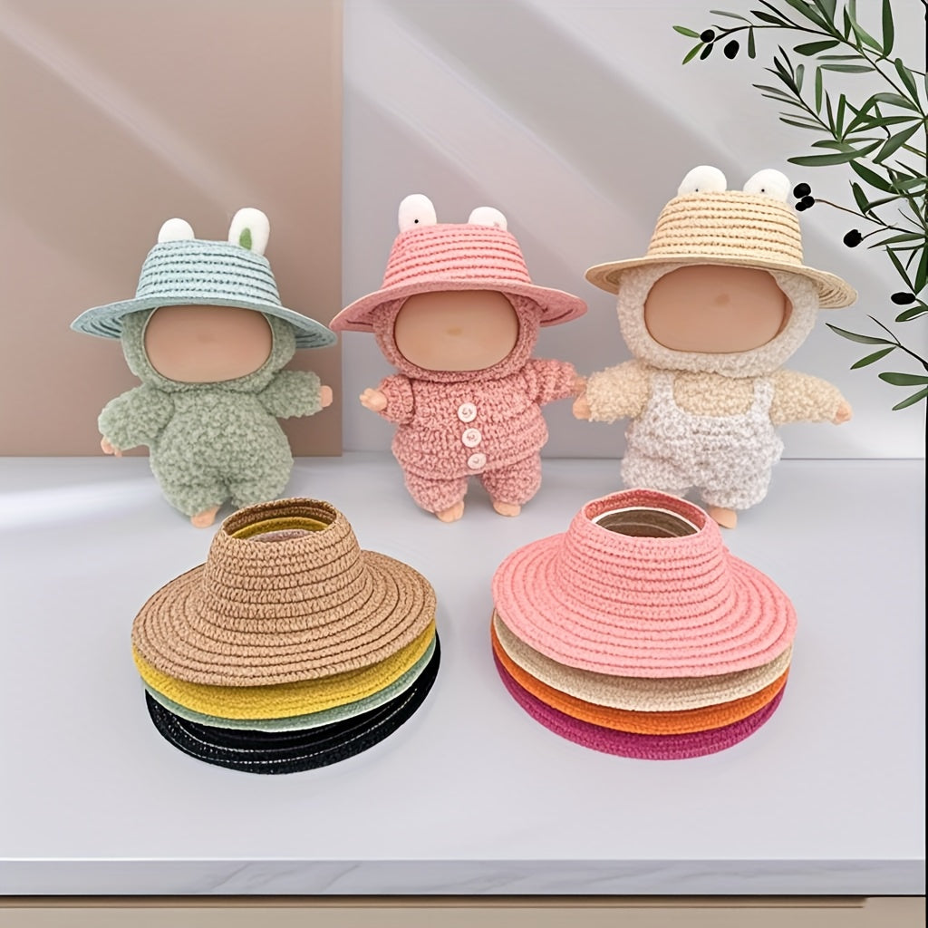 Baby Doll Hat Handwoven Chinese Style Birthday Gift