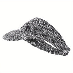 Solid Ponytail Visor Hat UV Protection Breathable Baseball Cap