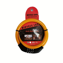 4 Digit Combination Lock Portable Anti-Theft for Mountain Bike