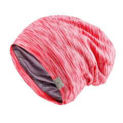 Sleep Slap Night Cap Women Silk Hair Wrap Satin Lined Curly Hair Covers