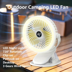3 in 1 USB Fan Portable Fan Cooling Fans Hand Held Fans