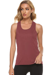 Stretchy Racer Back Workout Tank Top