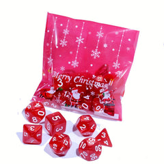 7pcs Polyhedral Dice For Role Playing Games With Gift Bag