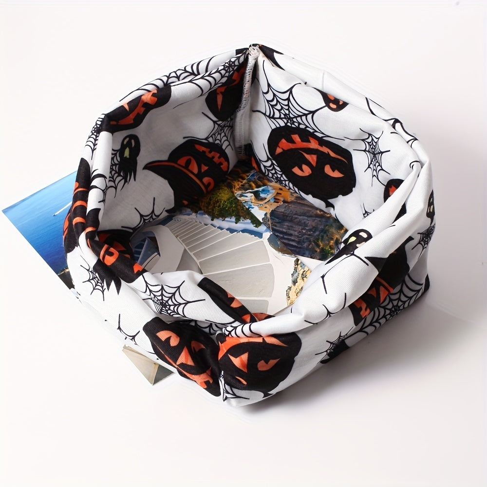Pumpkin Ghost Pattern Headband Halloween Hairband