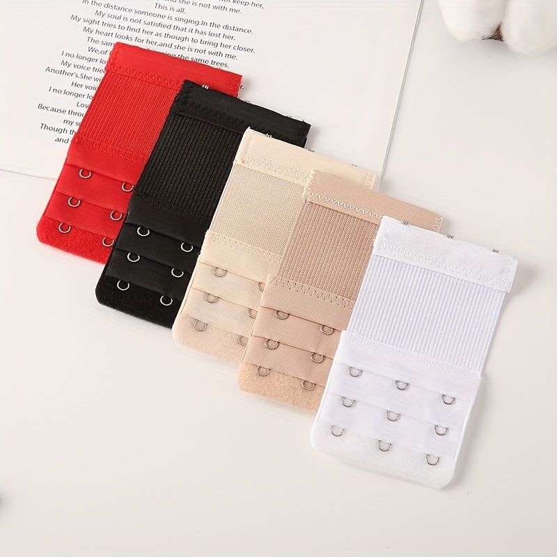 3 Hooks Bra Strap Extenders Adjustable Band Women's Lingerie Accessories