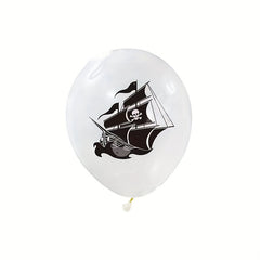 12pcs Pirate Party Balloons Birthday Party Decorations Balloons