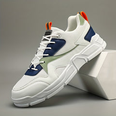 Men's Breathable Mesh Lace-up Casual Shoes