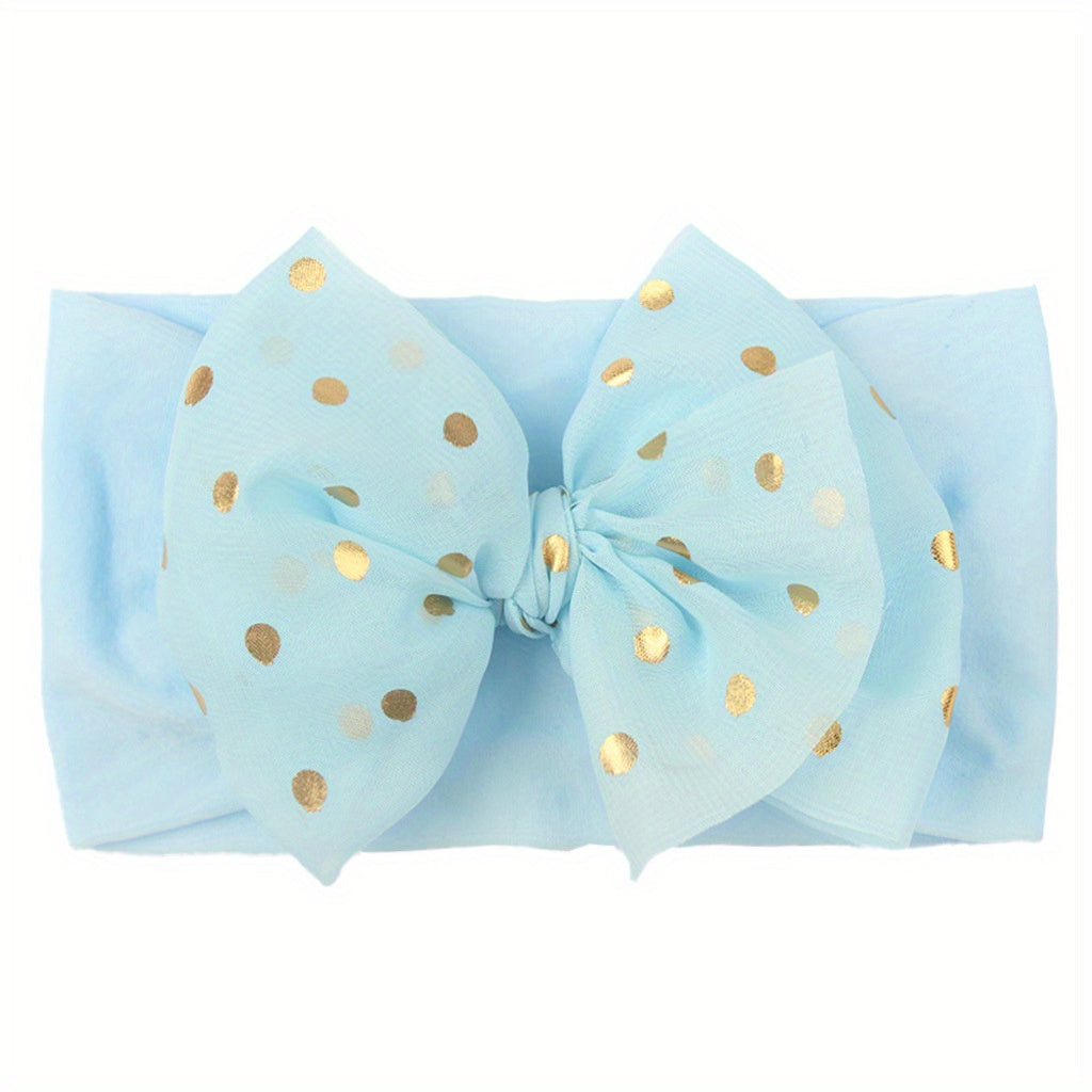 Chiffon Bow Baby Headband for 0-3 Years