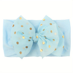 Chiffon Bow Baby Headband for 0-3 Years