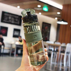 Large Capacity Sports Water Bottle with Scale Portable Space Cup