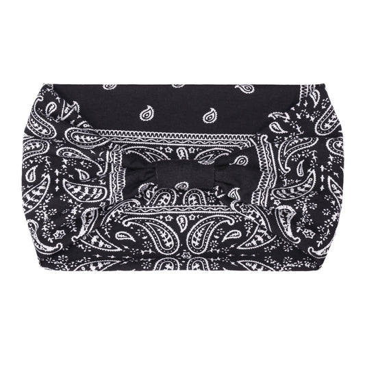 Bohemia Sports Yoga Wide Headband Knotted Sweatband